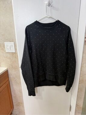 Nike SB Black Sweatshirt with Silver Logo Tag